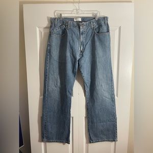 Levis SilverTab Slouch Boot Blue Men’s Denim Jeans 36x32